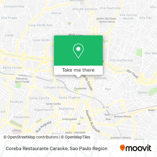 Coreba Restaurante Caraoke map
