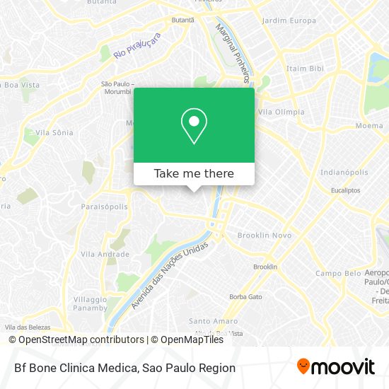 Bf Bone Clinica Medica map