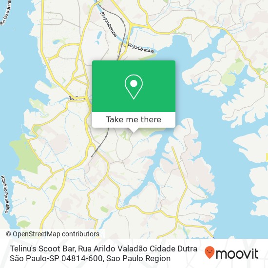 Telinu's Scoot Bar, Rua Arildo Valadão Cidade Dutra São Paulo-SP 04814-600 map