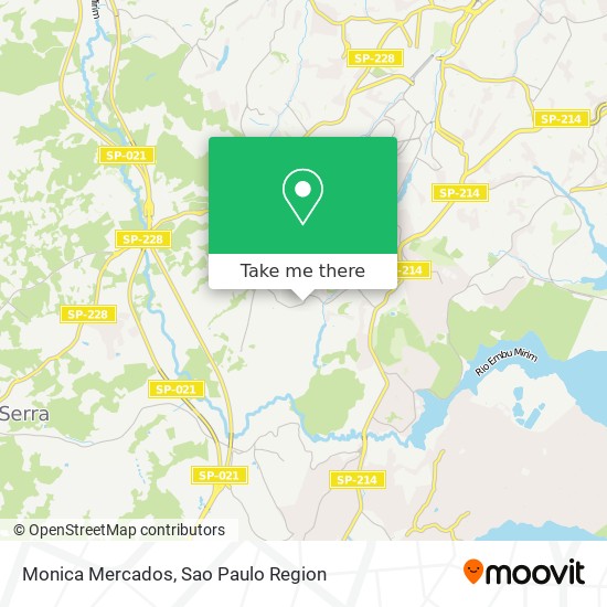 Mapa Monica Mercados