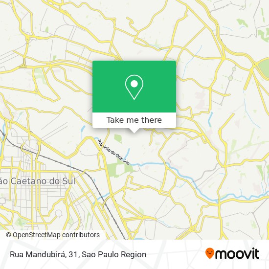 Rua Mandubirá, 31 map