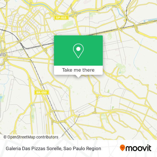 Galeria Das Pizzas Sorelle map