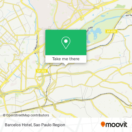 Mapa Barcelos Hotel
