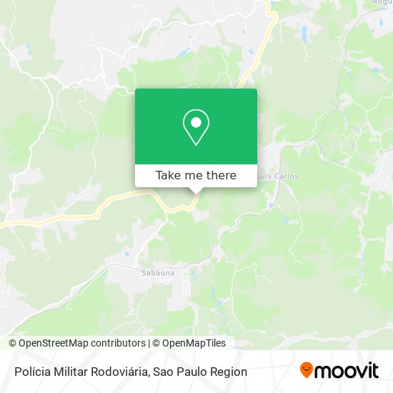 Polícia Militar Rodoviária map