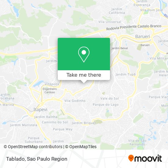 Tablado map