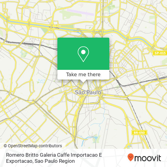 Romero Britto Galeria Caffe Importacao E Exportacao map