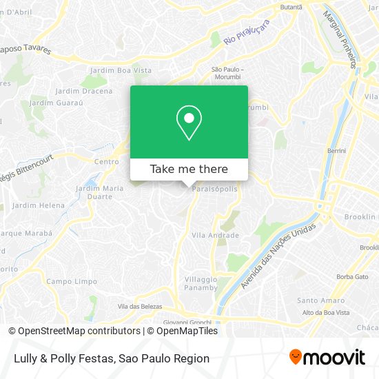 Lully & Polly Festas map