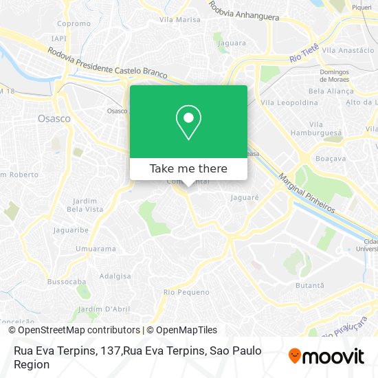 Rua Eva Terpins, 137,Rua Eva Terpins map