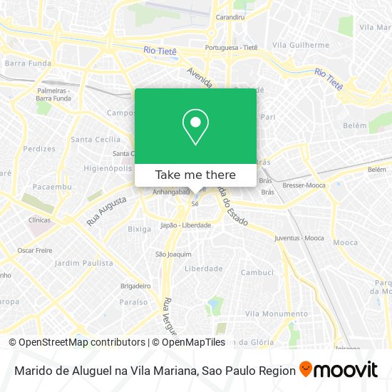 Marido de Aluguel na Vila Mariana map