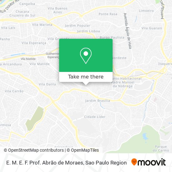 Mapa E. M. E. F. Prof. Abrão de Moraes