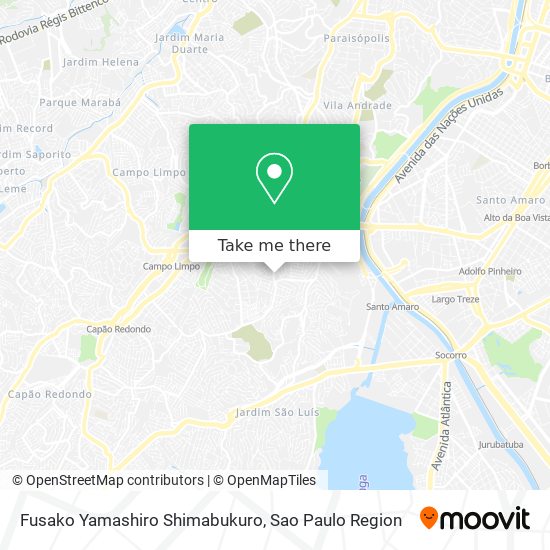 Fusako Yamashiro Shimabukuro map