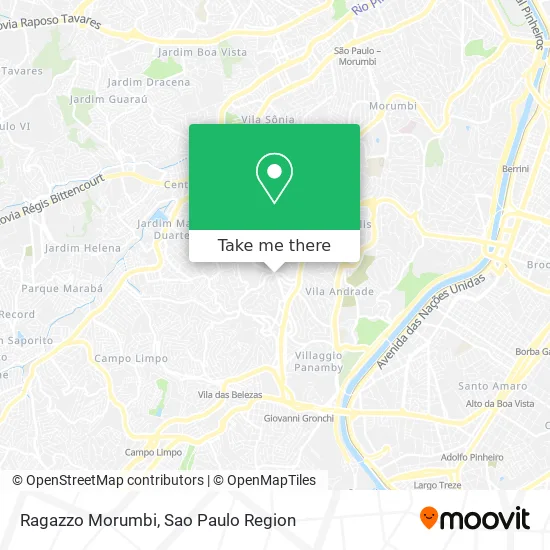 Ragazzo Morumbi map