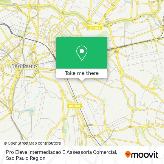 Pro Eleve Intermediacao E Assessoria Comercial map