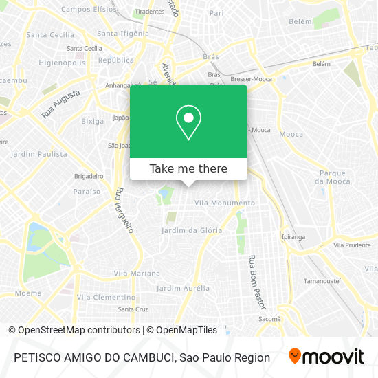 PETISCO AMIGO DO CAMBUCI map