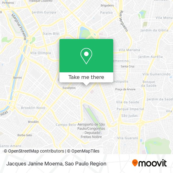 Mapa Jacques Janine Moema