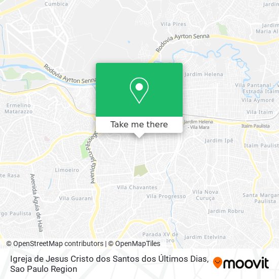 Igreja de Jesus Cristo dos Santos dos Últimos Dias map