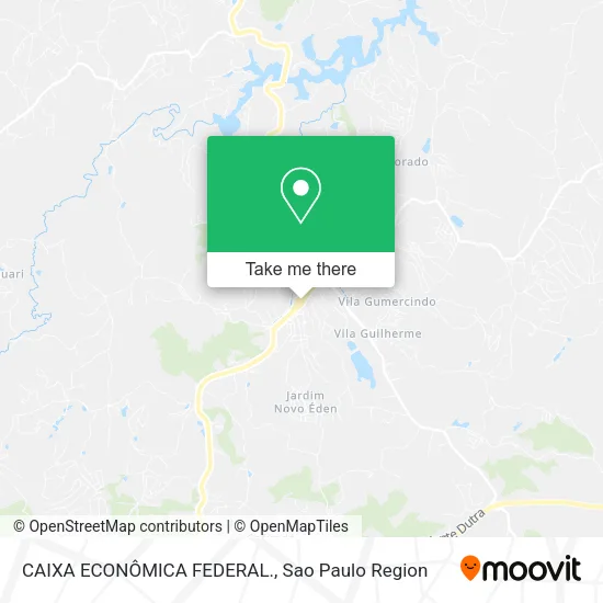 Mapa CAIXA ECONÔMICA FEDERAL.