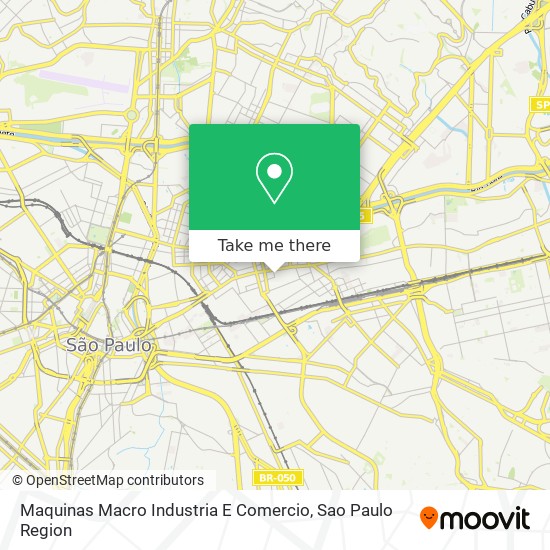 Maquinas Macro Industria E Comercio map