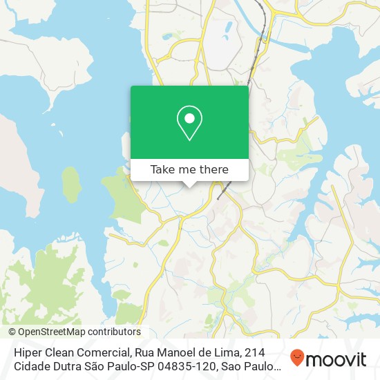 Hiper Clean Comercial, Rua Manoel de Lima, 214 Cidade Dutra São Paulo-SP 04835-120 map