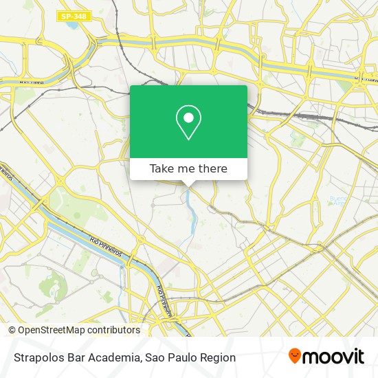 Mapa Strapolos Bar Academia