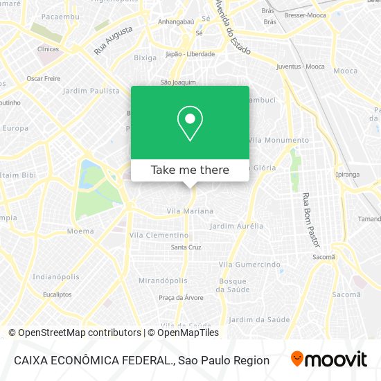 CAIXA ECONÔMICA FEDERAL. map
