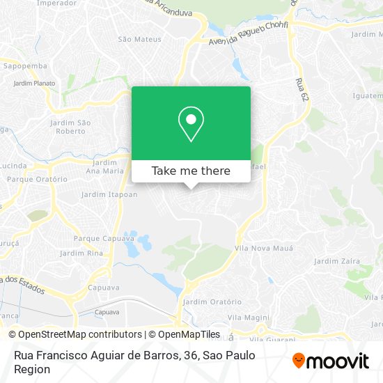 Rua Francisco Aguiar de Barros, 36 map