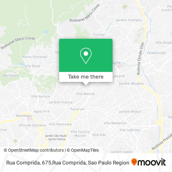 Rua Comprida, 675,Rua Comprida map