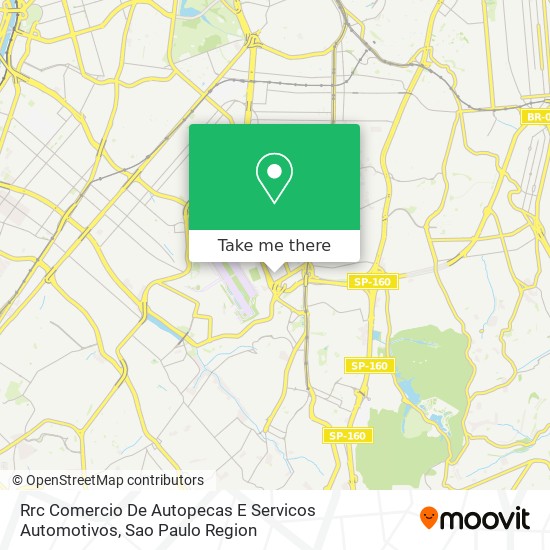 Rrc Comercio De Autopecas E Servicos Automotivos map