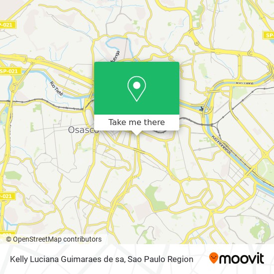 Kelly Luciana Guimaraes de sa map