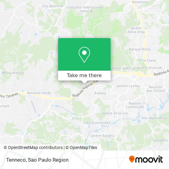 Tenneco map