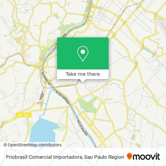 Friobrasil Comercial Importadora map