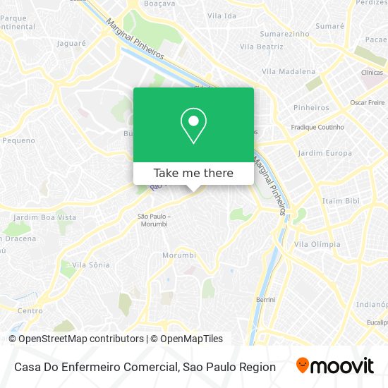 Casa Do Enfermeiro Comercial map