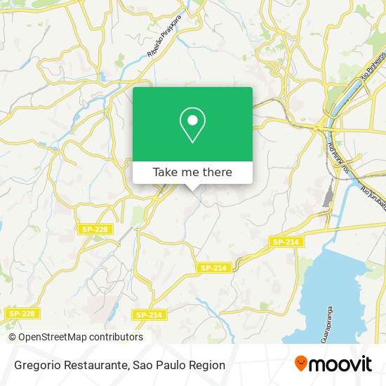 Gregorio Restaurante map