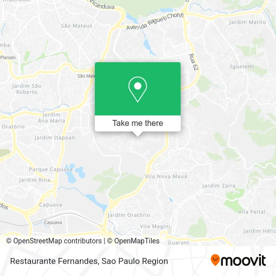 Restaurante Fernandes map
