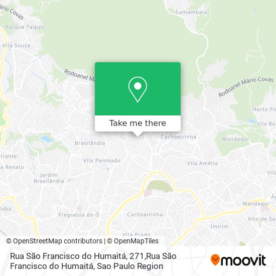 Rua São Francisco do Humaitá, 271,Rua São Francisco do Humaitá map