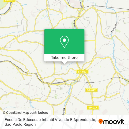 Mapa Escola De Educacao Infantil Vivendo E Aprendendo