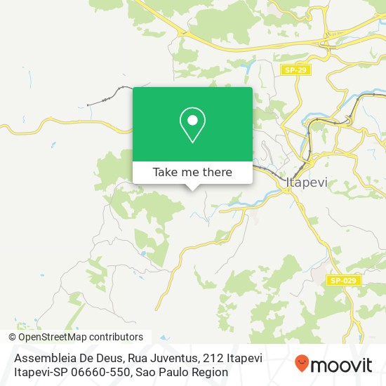 Assembleia De Deus, Rua Juventus, 212 Itapevi Itapevi-SP 06660-550 map