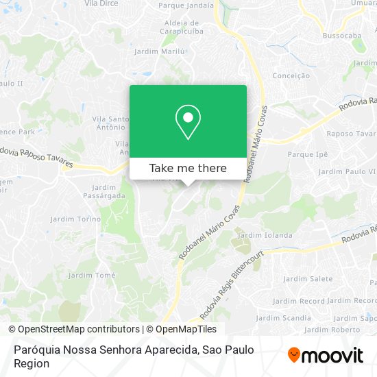 Paróquia Nossa Senhora Aparecida map