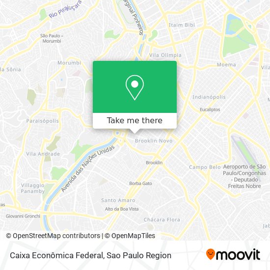 Caixa Econômica Federal map