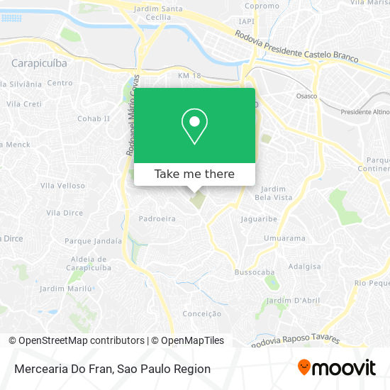 Mercearia Do Fran map