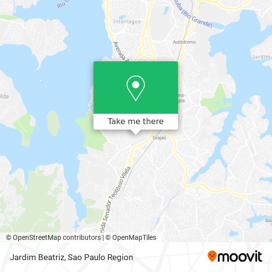 Mapa Jardim Beatriz