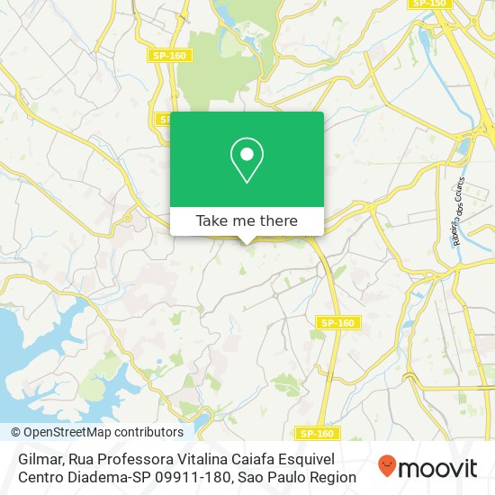 Gilmar, Rua Professora Vitalina Caiafa Esquivel Centro Diadema-SP 09911-180 map