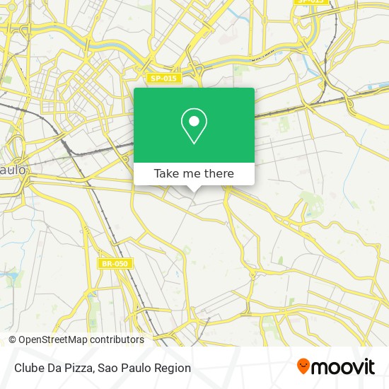 Clube Da Pizza map