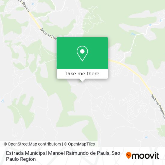 Estrada Municipal Manoel Raimundo de Paula map