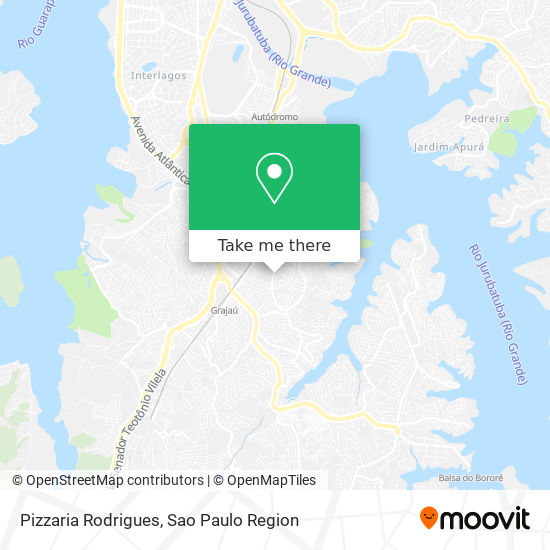 Pizzaria Rodrigues map