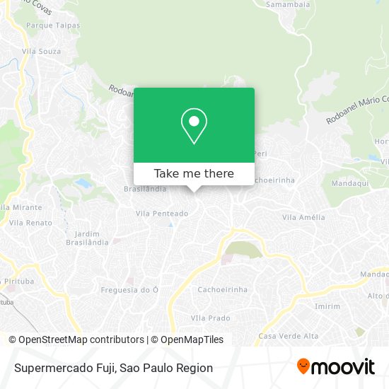 Supermercado Fuji map