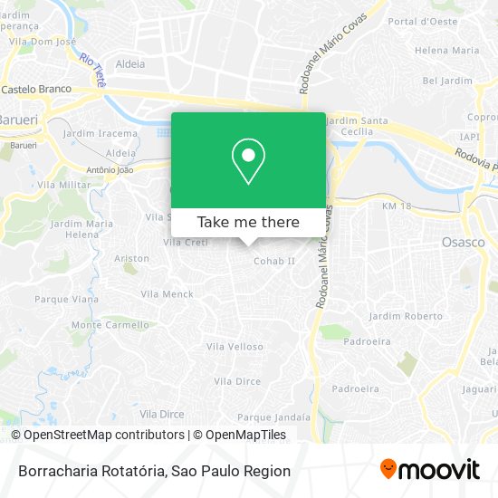 Borracharia Rotatória map