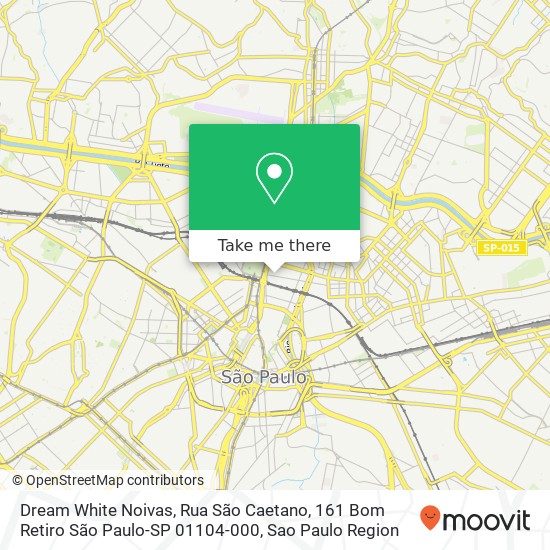 Dream White Noivas, Rua São Caetano, 161 Bom Retiro São Paulo-SP 01104-000 map