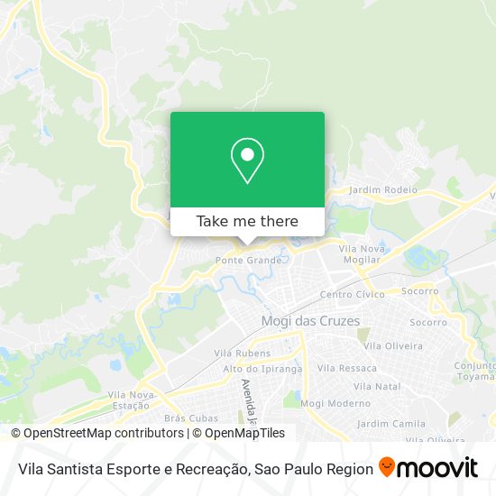 Vila Santista Esporte e Recreação map