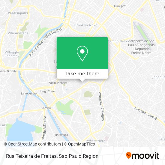 Rua Teixeira de Freitas map